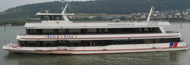 " Unser Partyschiff Rhein Star " , Copyright by Skaterbilder.de 2006