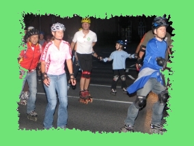 Bild von der 2.Mainzer Skatenight 2008