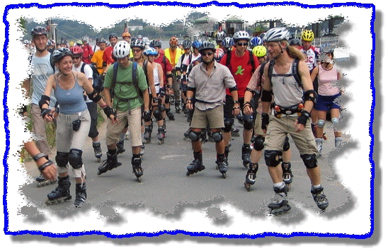 R�desheim-Tour 2008; Start an der Reduit.