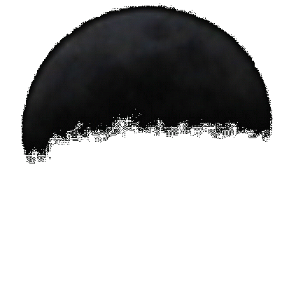 Immer weiter wurde der Mond verdunkelt. � MFR�del