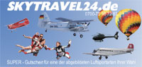 Zur Rosinenbomber Zeitreise = Hier Klicken. Logo � Skytravel24.de